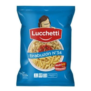 Fideos Lucchetti Tirabuzon