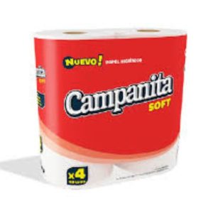 Papel Higienico Campanita Soft x 4