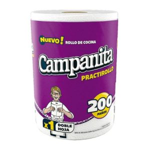 Rollo Cocina Campanita 200 Paños